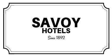 Savoy Hotels. since 1892